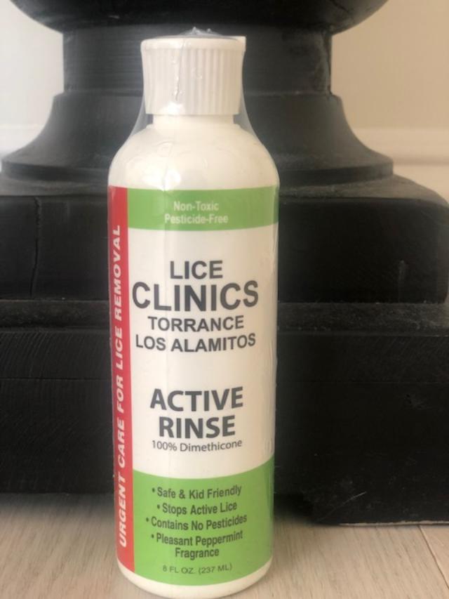 Treatment Active Rinse Lice Suffocation Oil 8 ounce bottle